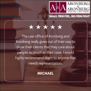 Aronberg Aronberg Injury Law Firm Review Post