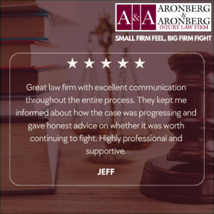 Aronberg Aronberg Injury Law Firm Review Post English